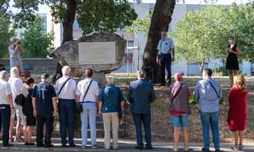 Položeni vijenci pred spomenikom Prvog splitskog partizanskog odreda