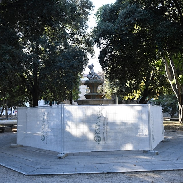 Kreće obnova fontane u Strossmayerovom parku