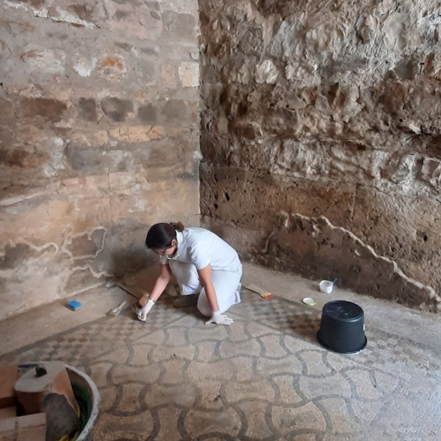 Započeli restauratorski radovi na antičkim mozaicima u Etnografskom muzeju