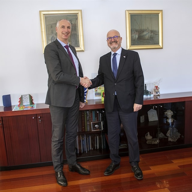 Gradonačelnik Ivica Puljak primio izraelskog veleposlanika Ilana Mora