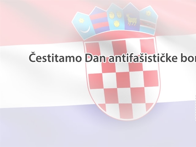 Čestitamo Dan antifašističke borbe Republike Hrvatske!