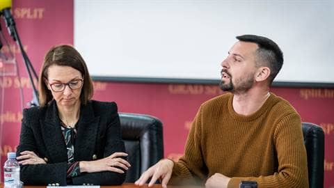 Zamjenik  Ivošević i pročelnica Đerek održali briefing za medije o gradskim stanovima