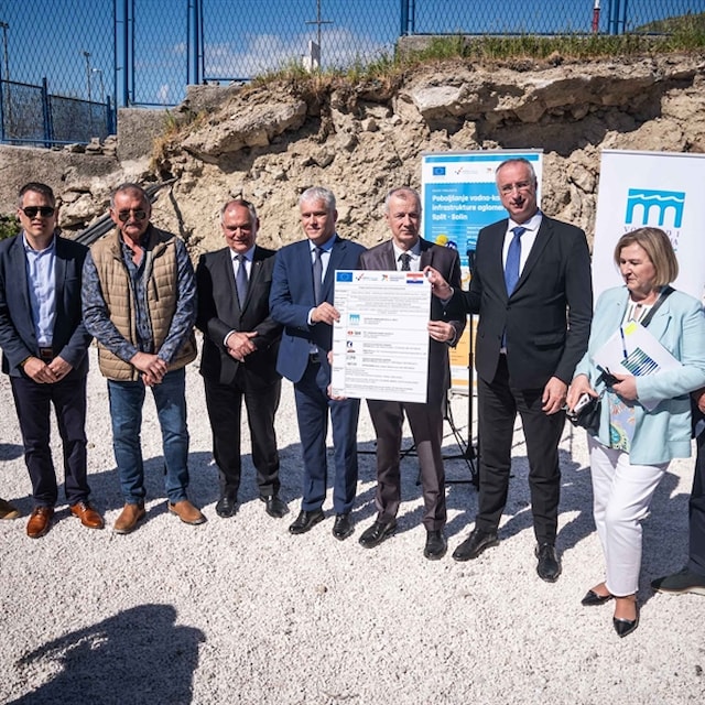 Novo gradilište u Splitu: Na “Visokoj” označen početak realizacije velikog komunalno – vodnog projekta