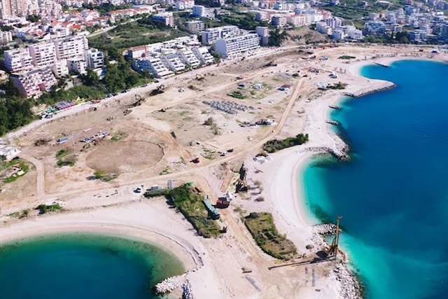 Žnjan iz zraka: Radovi na najvećem splitskom gradilištu napreduju planiranom dinamikom