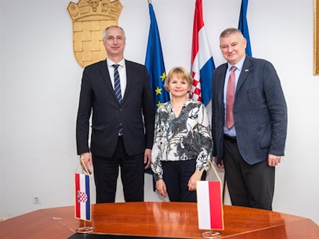 Novi poljski veleposlanik u nastupnom posjetu kod gradonačelnika Ivice Puljka