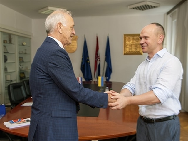 Predstavnik Kijeva kod predsjednika splitskog Gradskog vijeća