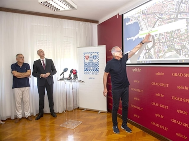 Gradonačelnik Puljak predstavio Idejno prometno rješenje Istočne obale i najavio: "Kreće kampanja - Gradimo sve u šesnaest, od A do ŽNJ, od Aglomeracije do Žnjana: 16 dana - 16 projekata -