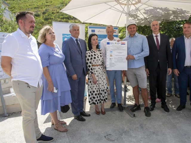 U sklopu “Projekta poboljšanja vodno – komunalne infrastrukture aglomeracije Split – Solin” svečano otvoreni radovi u Žrnovnici