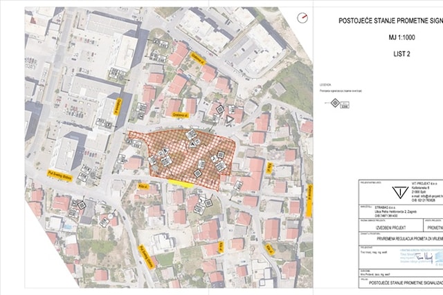 Privremena regulacija prometa radi početka izgradnje Dječjeg vrtića KIla