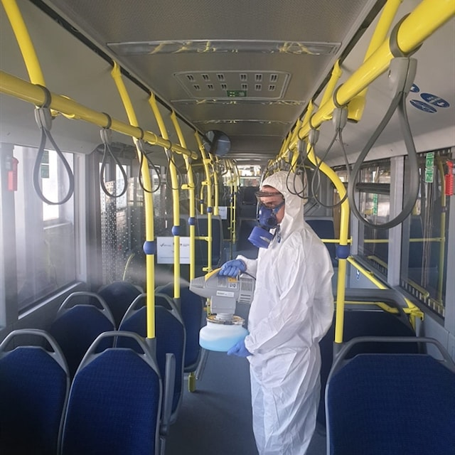 Promet Split preventivno provodi dezinfekciju svih gradskih autobusa