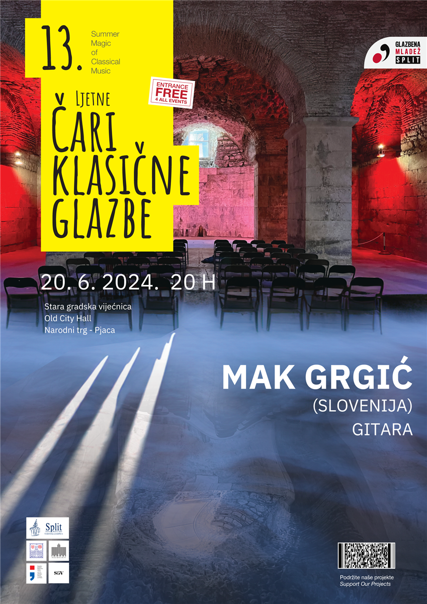 13th SUMMER MAGIC OF CLASSICAL MUSIC - Mak Grgić/guitar