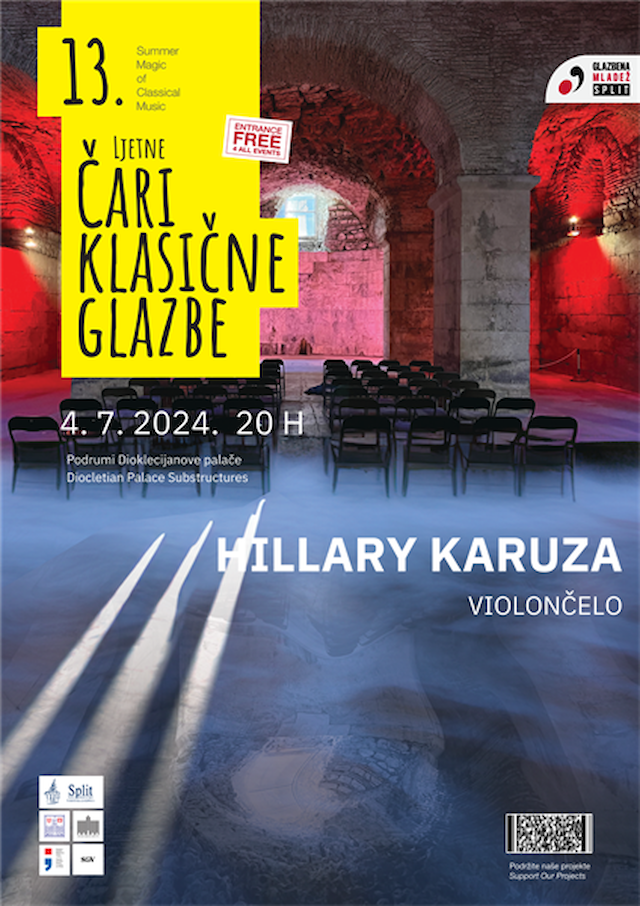 13th SUMMER MAGIC OF CLASSICAL MUSIC- Hillary Karuza/cello