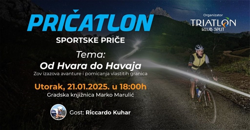 Pričatlon: Riccard Kuhar, „Od Hvara do Havaja"