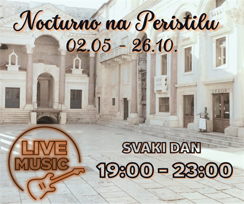 Nocturno na Peristilu: Glazbena čarolija u srcu Splita