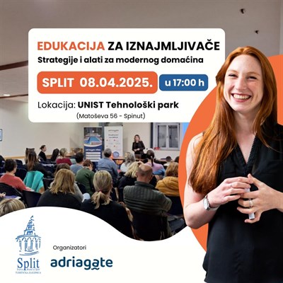 „Ključ uspješnog iznajmljivanja apartmana, vila i kuća za odmor“